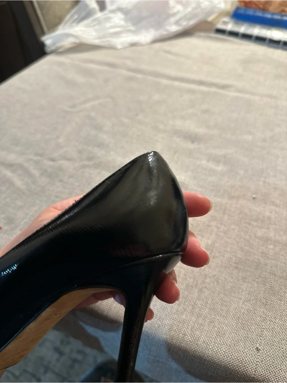 kate spade Black Patent Bow-Trim Pumps
